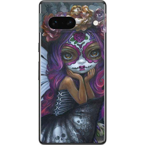 Day of the Dead Gothic Skull Fairy by Jasmine Becket-Griffith Pixel Skins